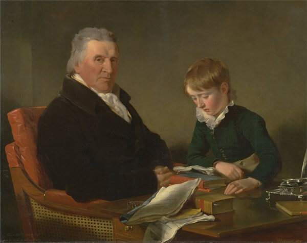 Francis Mundy ith his grandson William 1809