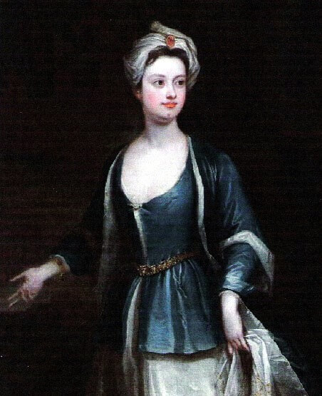 Portrait of tragic Lady Dorothy Walpole of Raynham Hall