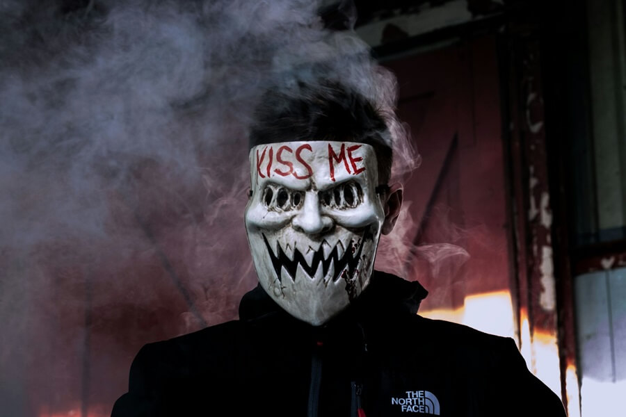 Halloween Mask as part of celebration