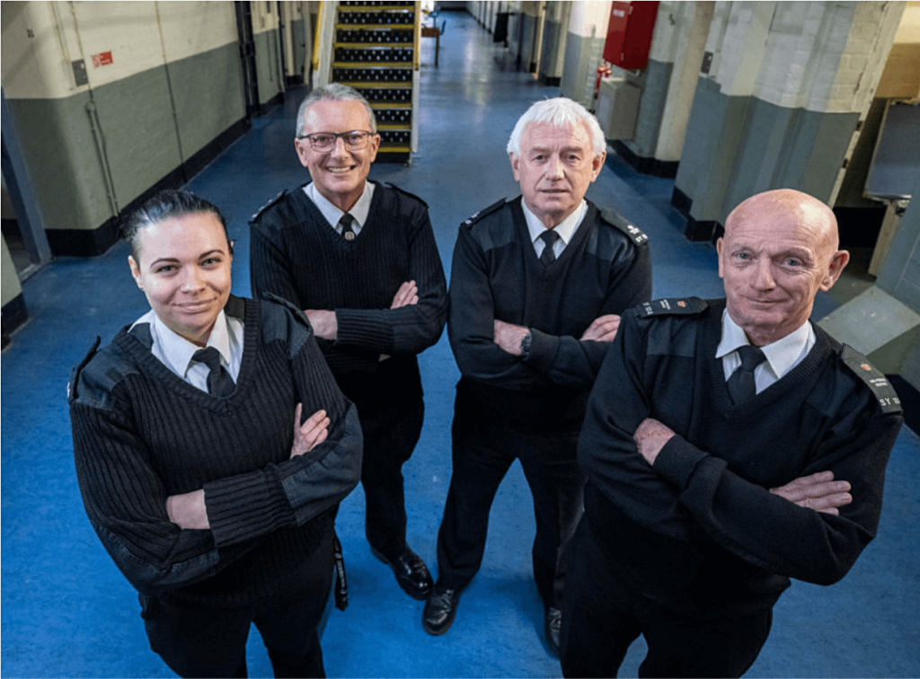 Prison officers/ Tour Guides at Shepton Mallet Prison