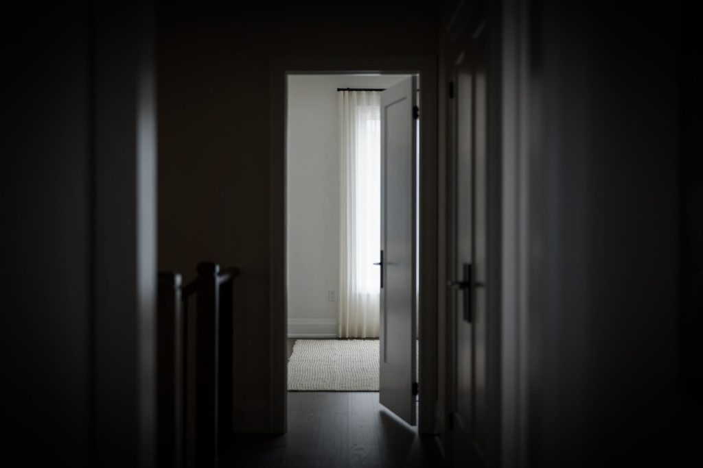 Eerie hallway
